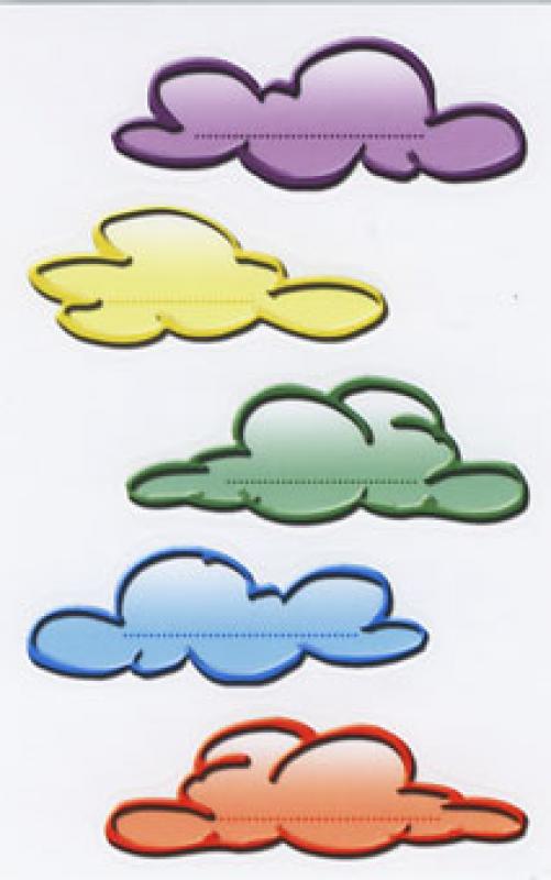 Book labels clouds