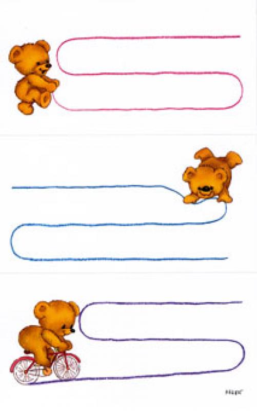 Buchetiketten Bär