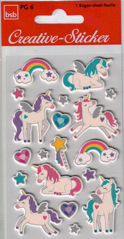 Sticker unicorn