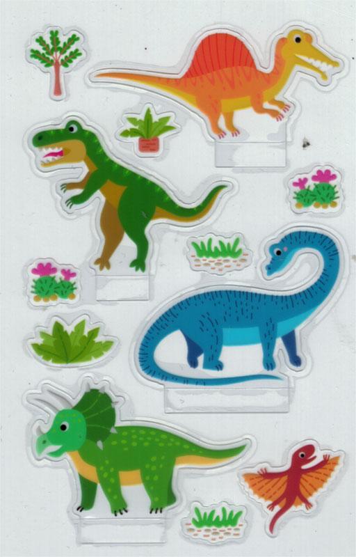 Sticker zum Aufstellen Dinos