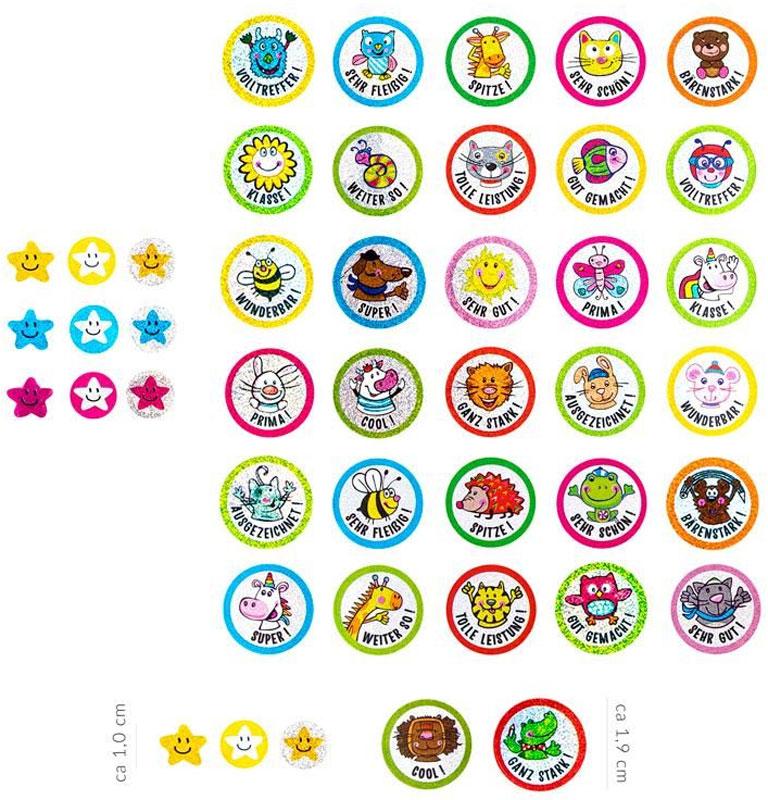 Motivation teacher sticker block 320s