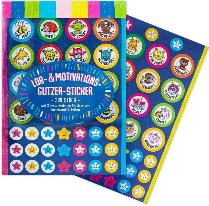 Motivation teacher sticker block 320s