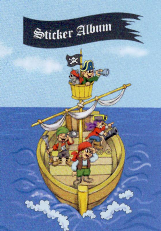 Stickeralbum A5 Piratenabenteuer