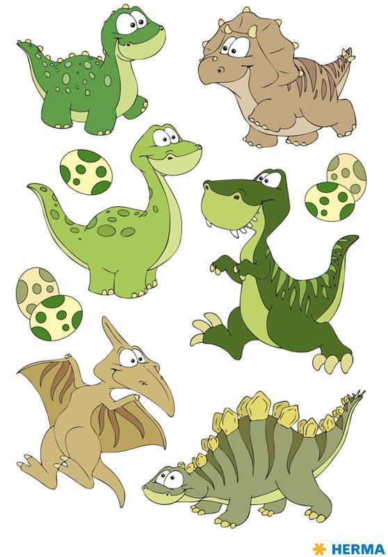 Wiggle eyes stickers dinosaur children