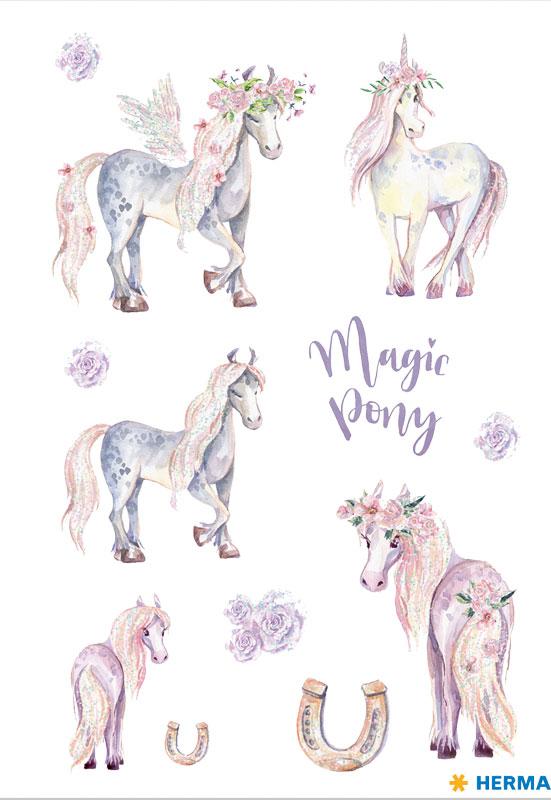 Sticker Magic Pony
