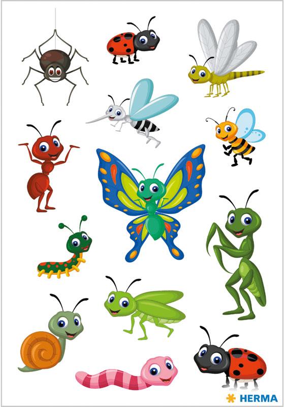 Sticker Kleine Krabbeltiere