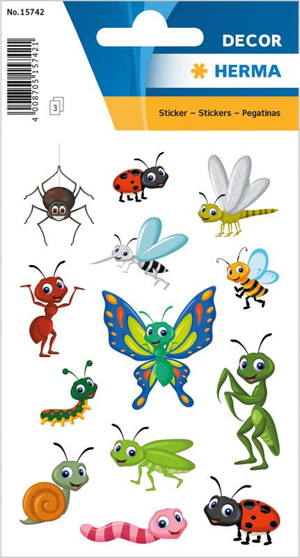 Sticker Kleine Krabbeltiere