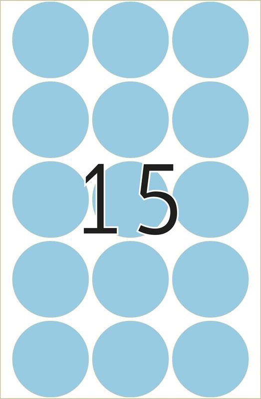 Markierungspunkte  Ø 32 mm blau