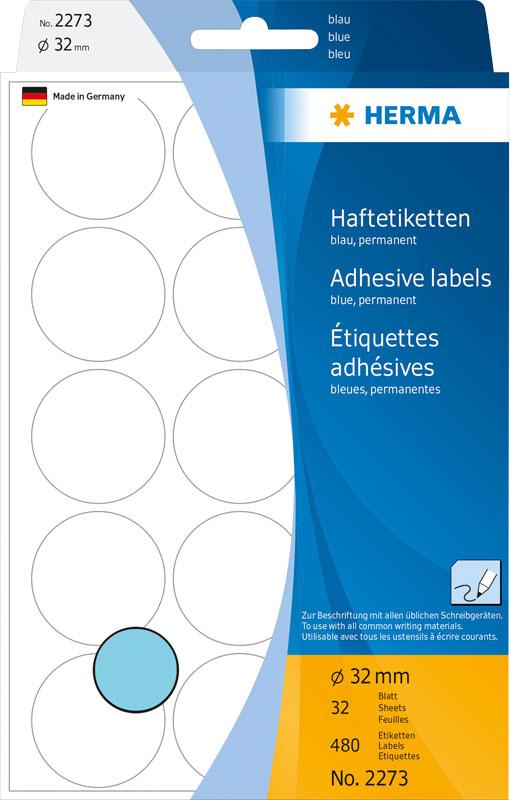 Markierungspunkte  Ø 32 mm blau