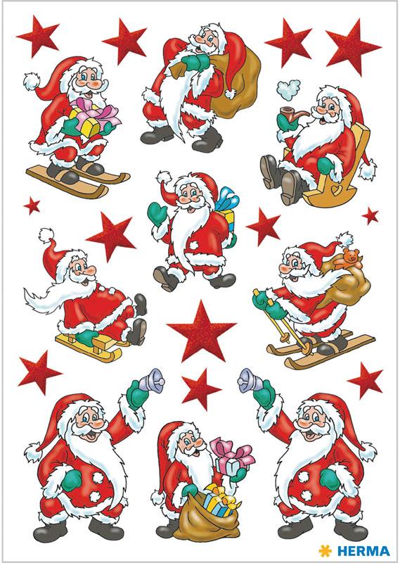 Santa Claus Stickers