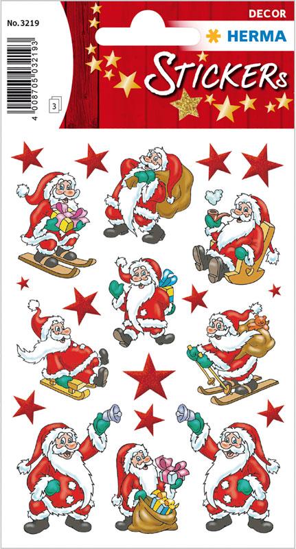 Santa Claus Stickers