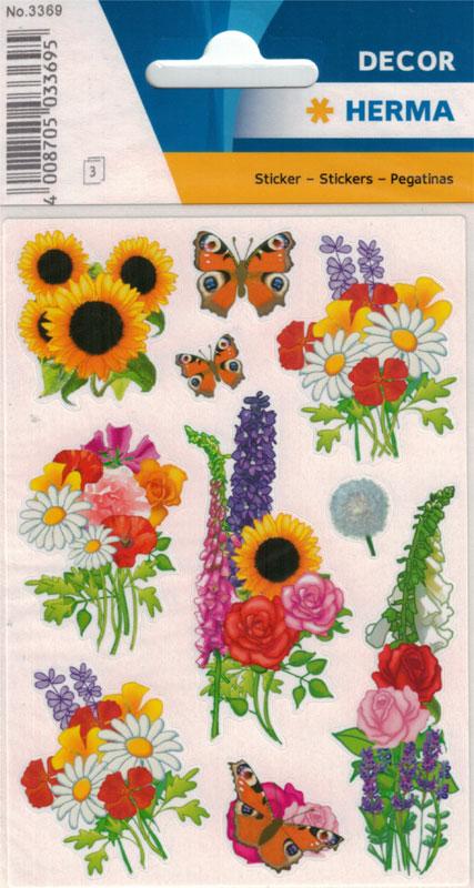 Sticker Sonnenblumen