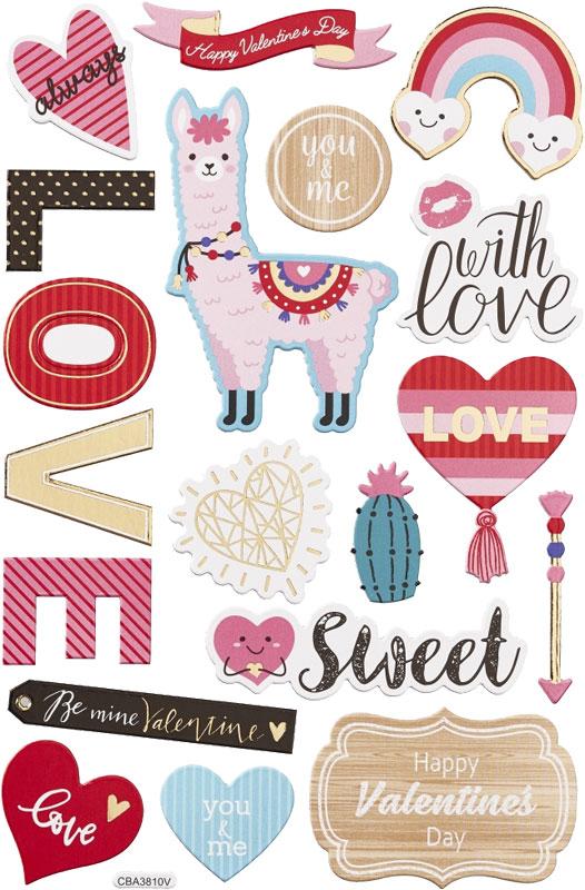 Paper Sticker Lama I