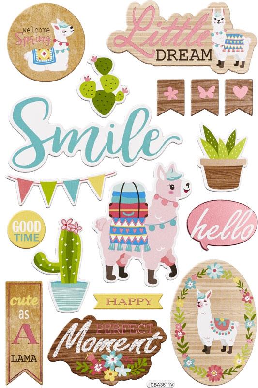 Paper Sticker Lama II