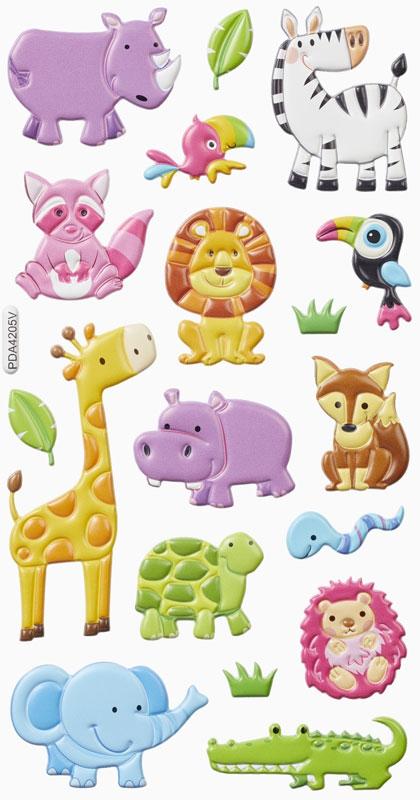 SOFTY - Sticker animals IV