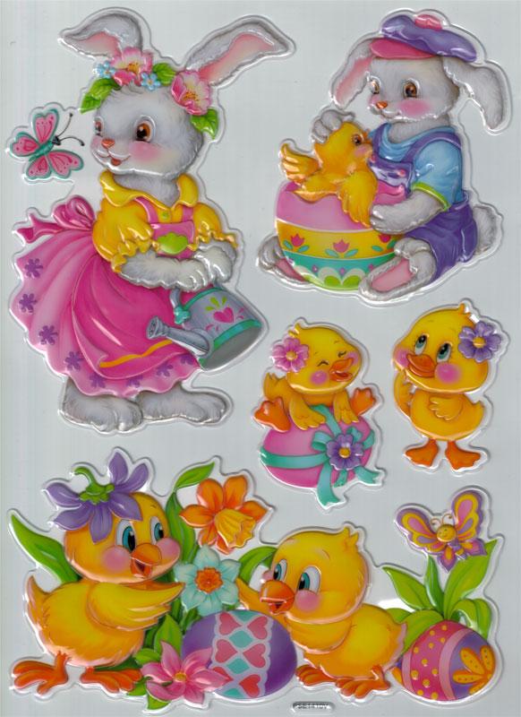 Balloon Easter Decoration Sticker I