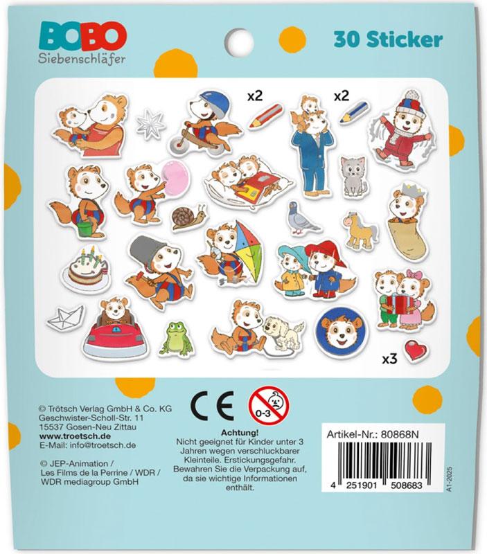 BOBO Siebenschläfer Soft-Sticker