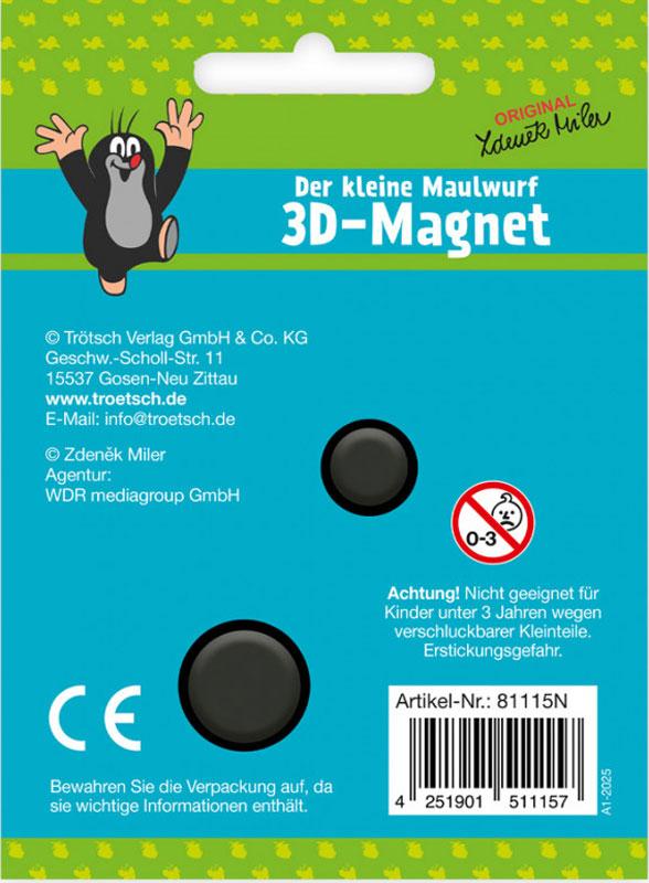 3D Magnet Der kleine Maulwurf Teestunde