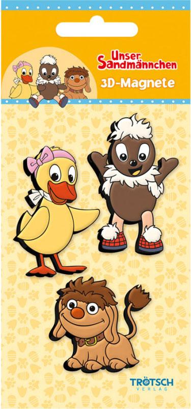 3D magnet Our Sandman 3-piece set Three friends