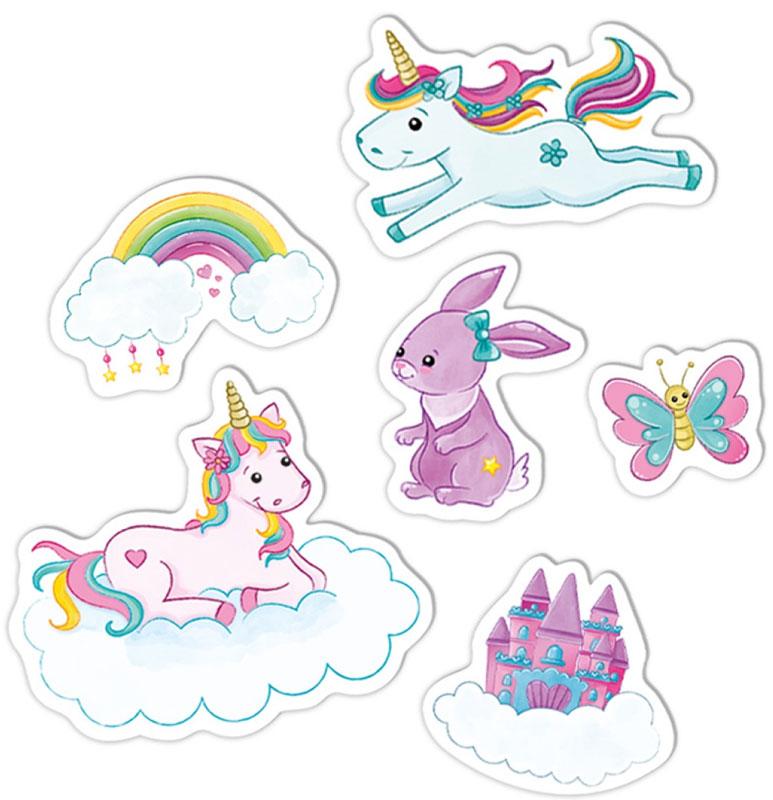 Soft-Sticker Einhornwelt