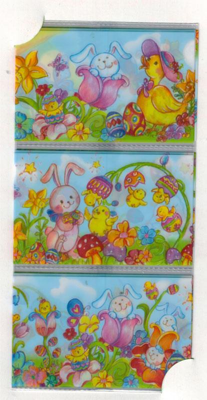 Easter eggs decoration foil