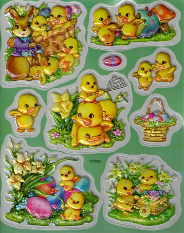 Easter Decoration Sticker Pop-Up I