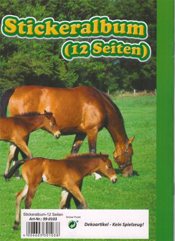 Sticker album A5 Horse