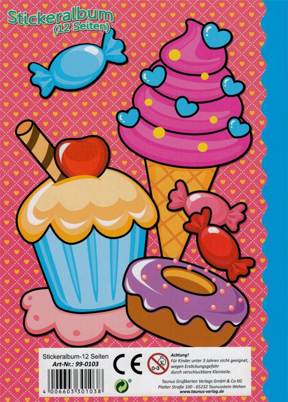 Sticker Album A5 Sweets