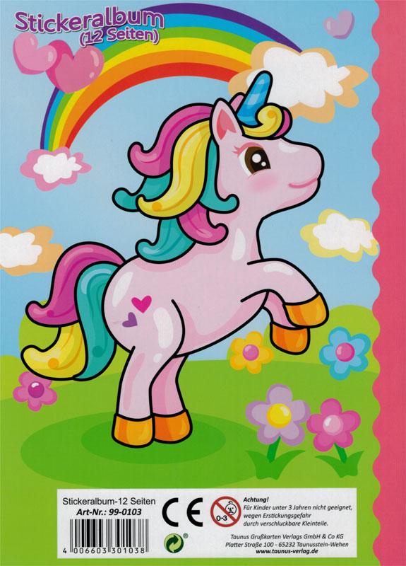 Sticker album A5 Unicorn