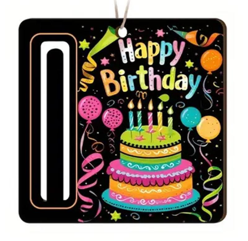 Geldgeschenk aus Holz Geburtstag I