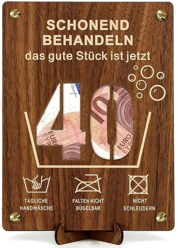 Geburtstagsgeldhalter mit Ständer 30 Jahre
