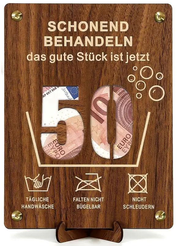 Geburtstagsgeldhalter mit Ständer 30 Jahre