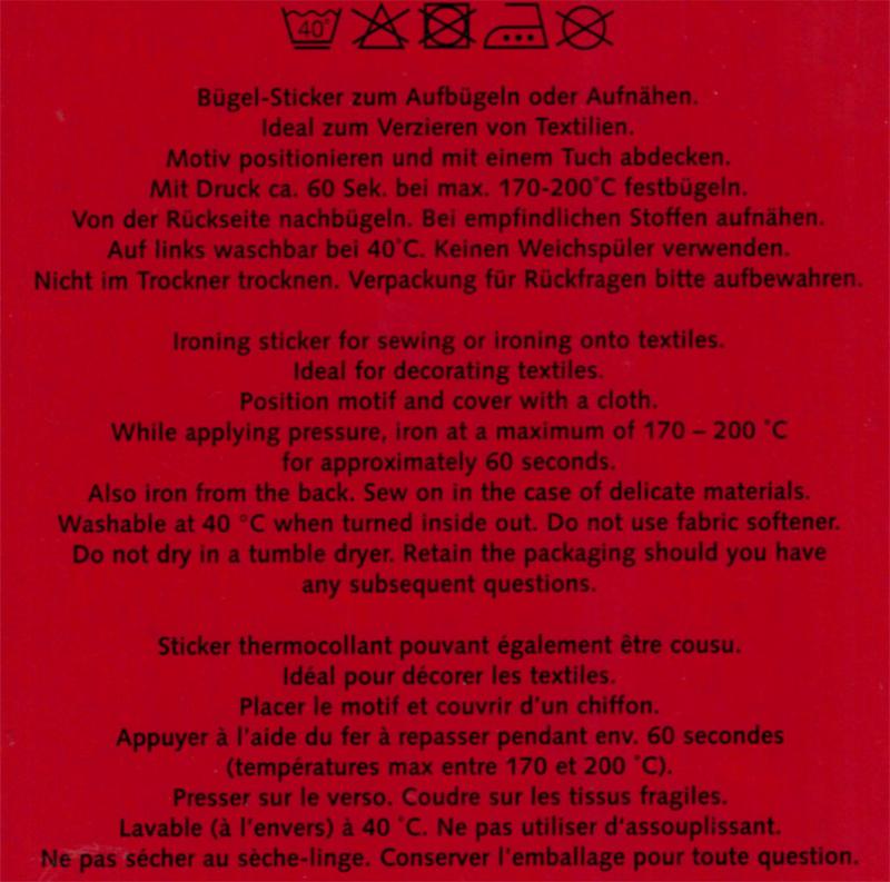 Jeans Aufbügler