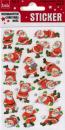 Santa Claus stickers