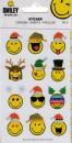 Smiley Sticker Weihnachten