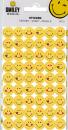 Smiley sticker gold effects
