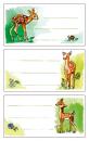 Buchetiketten Bambi