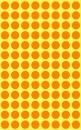 Markierungspunkte  Ø 8 mm leuchtorange