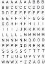 Wetterfeste Folie Buchstaben 5 mm schwarz