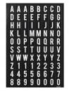 Numbers letters