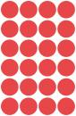 Marking points Ø 18 mm red removable