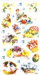 Easter egg sticker paper face V