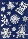 Christmas bells candles white