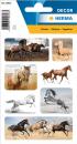 Sticker wild horses paper