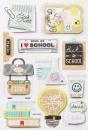 Papier Sticker Schule