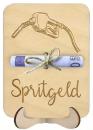 Holzgeldgeschenkverpackung für Spritgeld