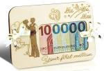 Hochzeitsgeldgeschenkidee Dein erstes Million