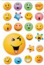 Papier Sticker Smiley